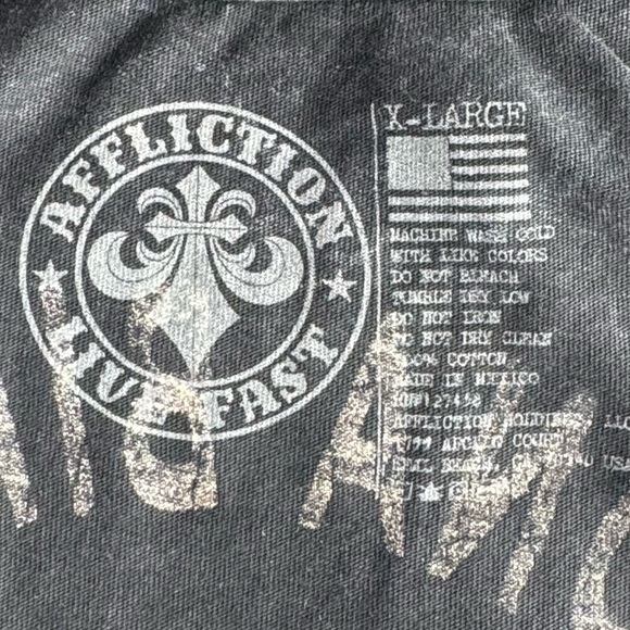 Affliction Daytona Women’s Graphic Baby Tee -Multiple Sizes-NWT - Picture 12 of 12